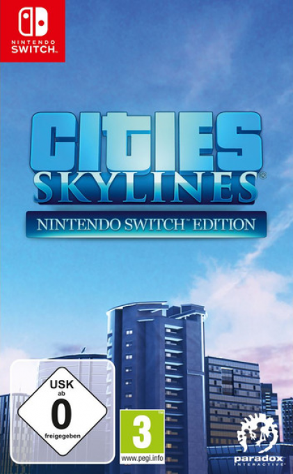 Cities - Skylines - Nintendo Switch Edition — box-2D (DE)