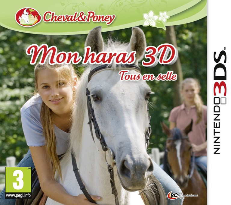 Riding Stables 3D - Rivals in the Saddle — box-2D (FR)