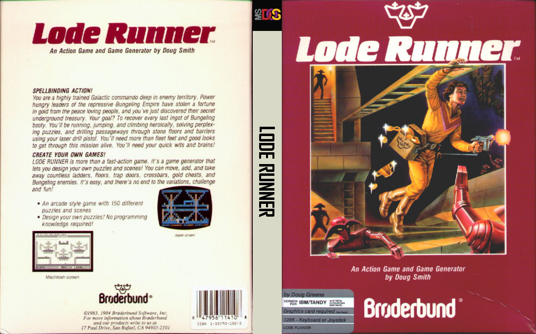 Lode Runner — box-texture (US)