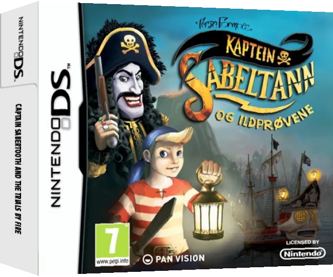 Captain Sabertooth and the Trials by Fire — box-3D (EU)