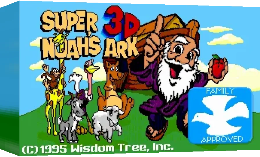 Super Noah's Ark 3-D — box-3D (WOR)