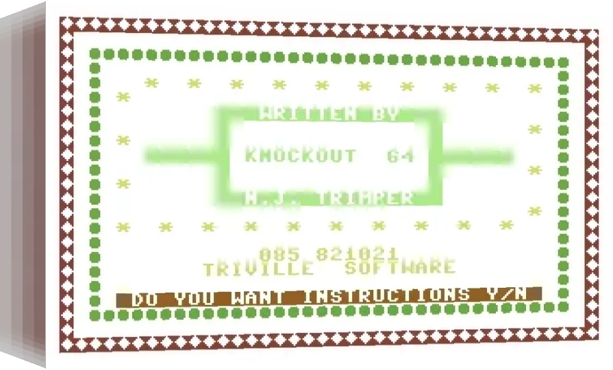 Knockout 64 — box-3D (WOR)