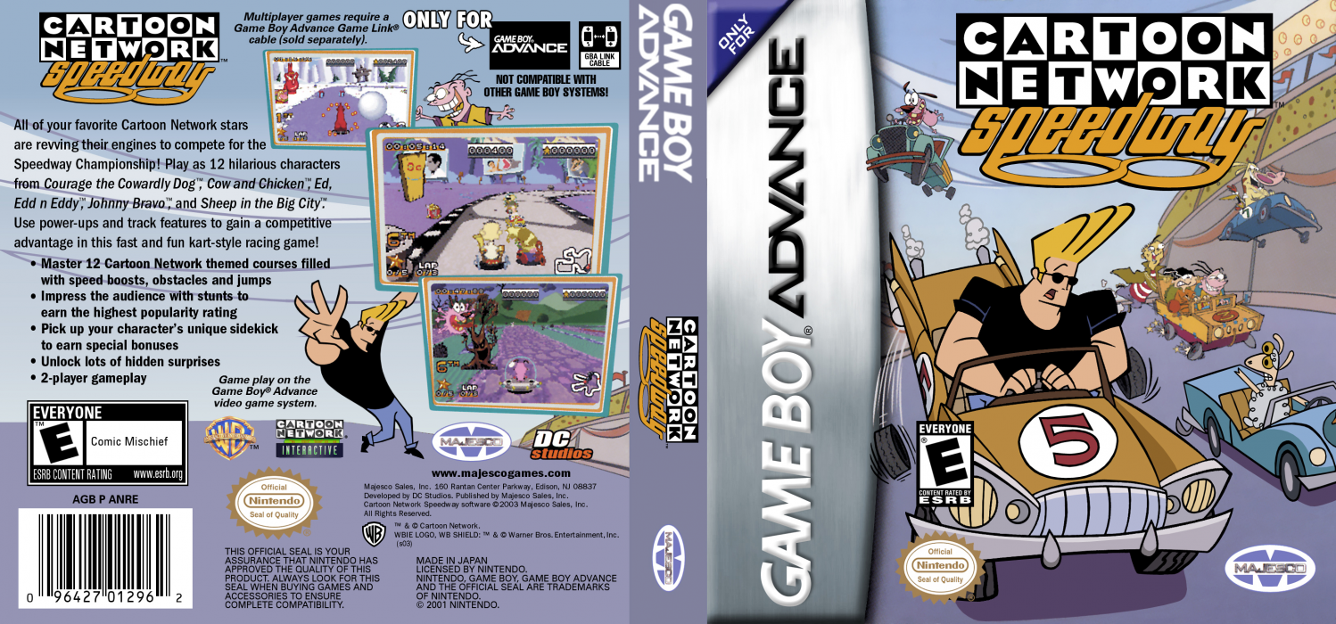 Cartoon Network Speedway — box-texture (US)