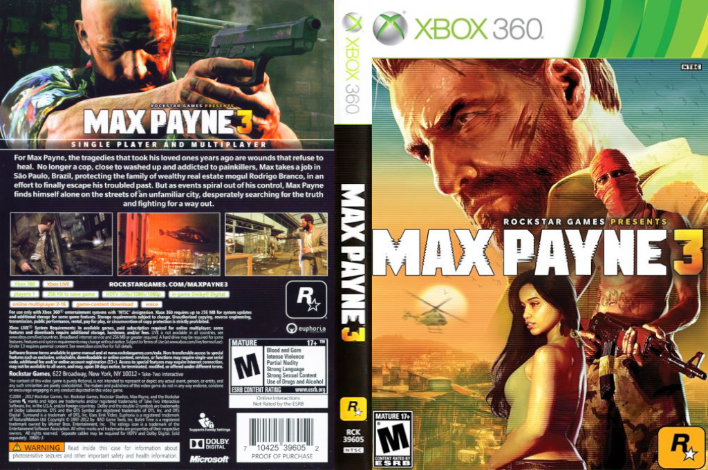 Max Payne 3 — box-texture (US)
