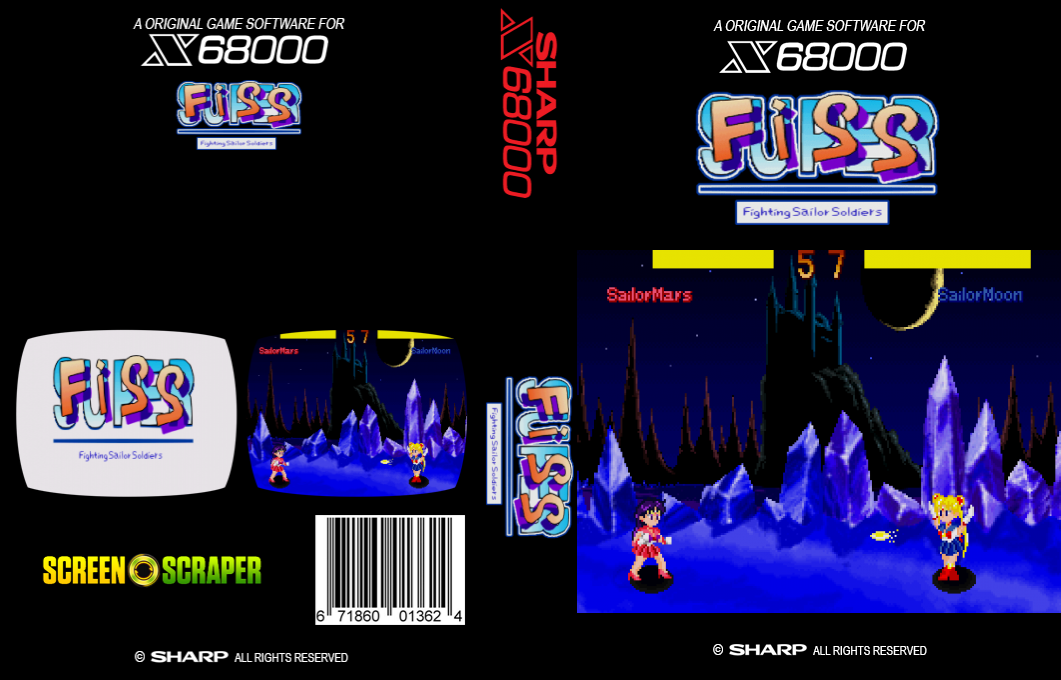 Super Fiss Fighting Sailor Soldiers — box-texture (SS)