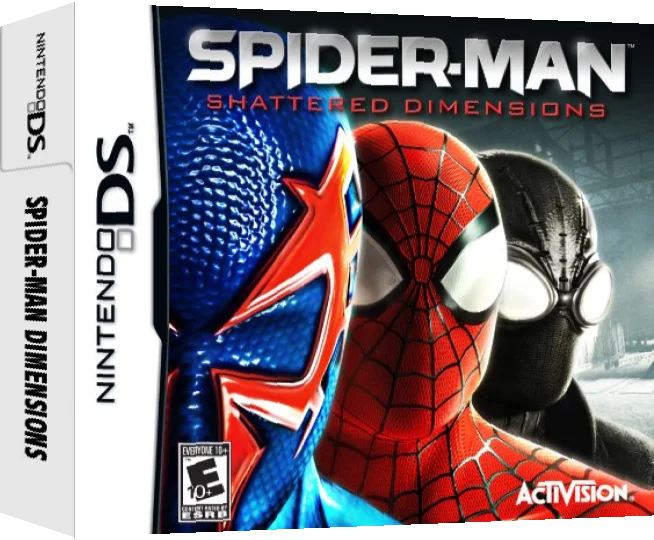 Spider-Man - Shattered Dimensions — box-3D (US)