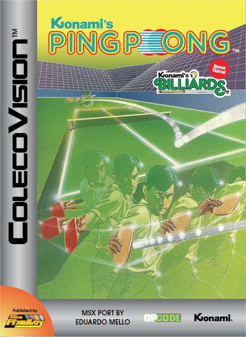 Konami's Ping Pong box art