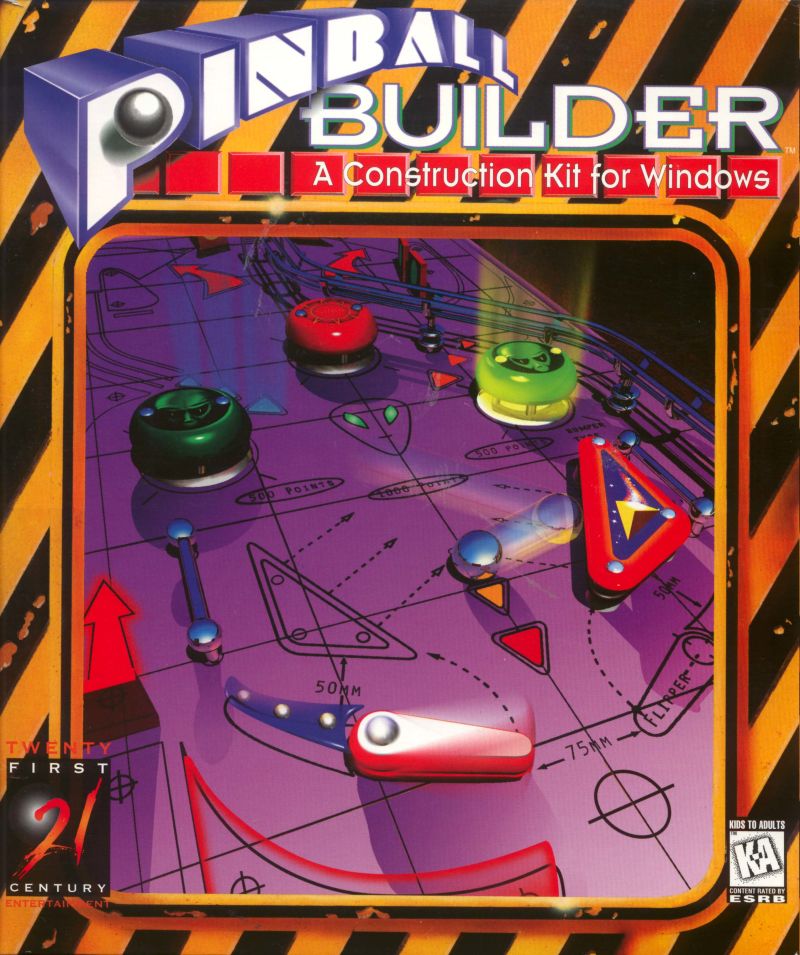 Pinball Builder: A Construction Kit for Windows box art