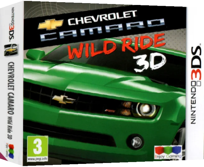 Chevrolet Camaro - Wild Ride 3D — box-3D (EU)