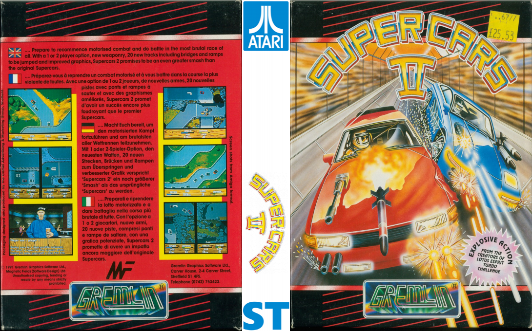 Super Cars 2 — box-texture (EU)