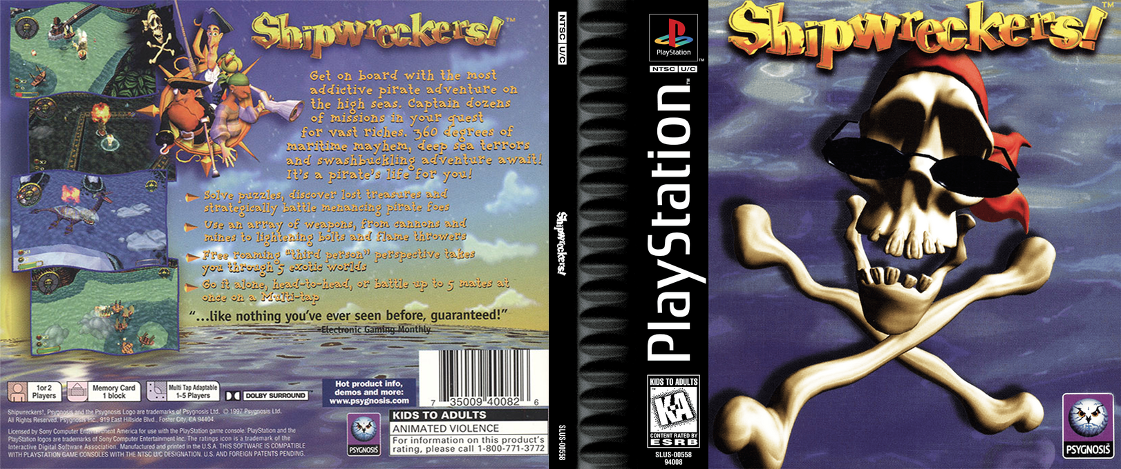 Shipwreckers! — box-texture (US)
