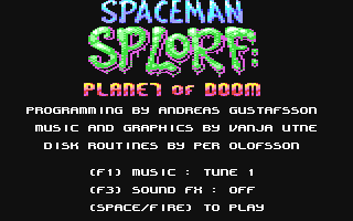 Spaceman Splorf : Planet of Doom — sstitle (WOR)