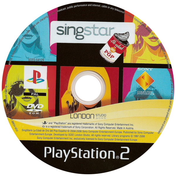 SingStar La Edad de Oro del Pop Espanol — support-texture (EU)