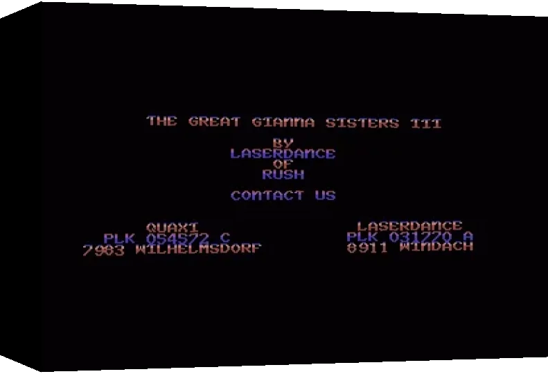 The Great Giana Sisters III — box-3D (WOR)