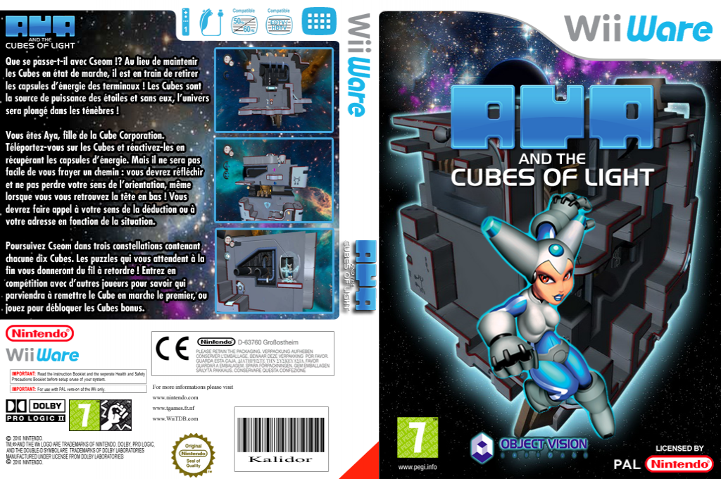 Aya And The Cubes Of Light — box-texture (FR)