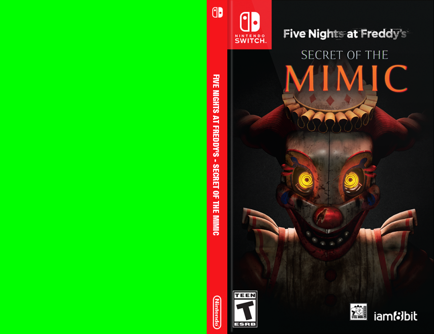 Five Nights at Freddy's : Secret of the Mimic — box-texture (US)