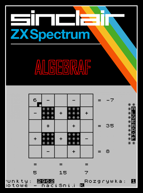 Algebraf box art