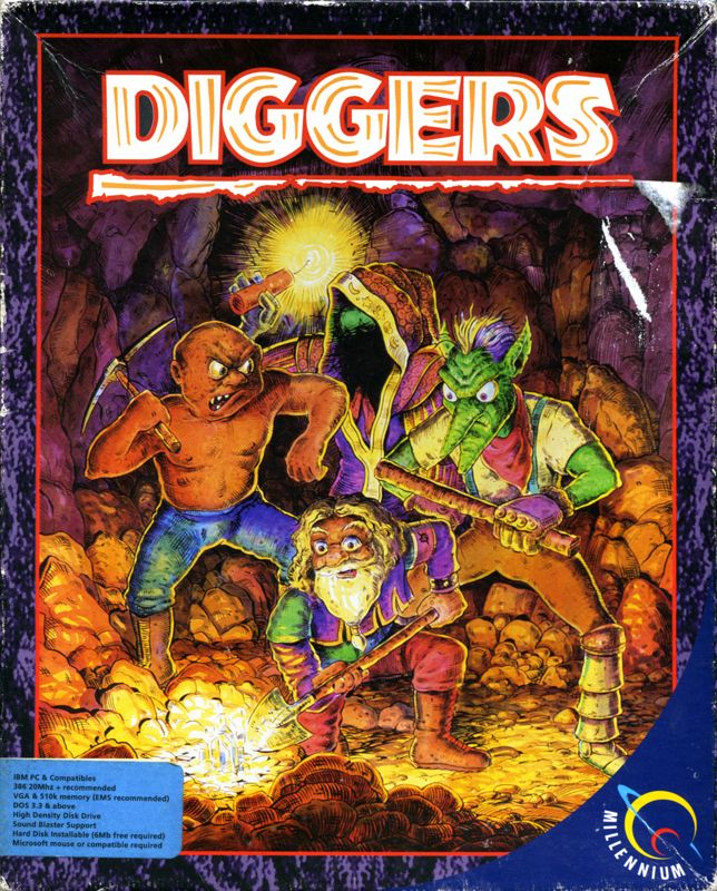 Diggers box art
