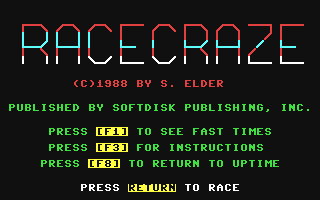 Race Craze — sstitle (WOR)