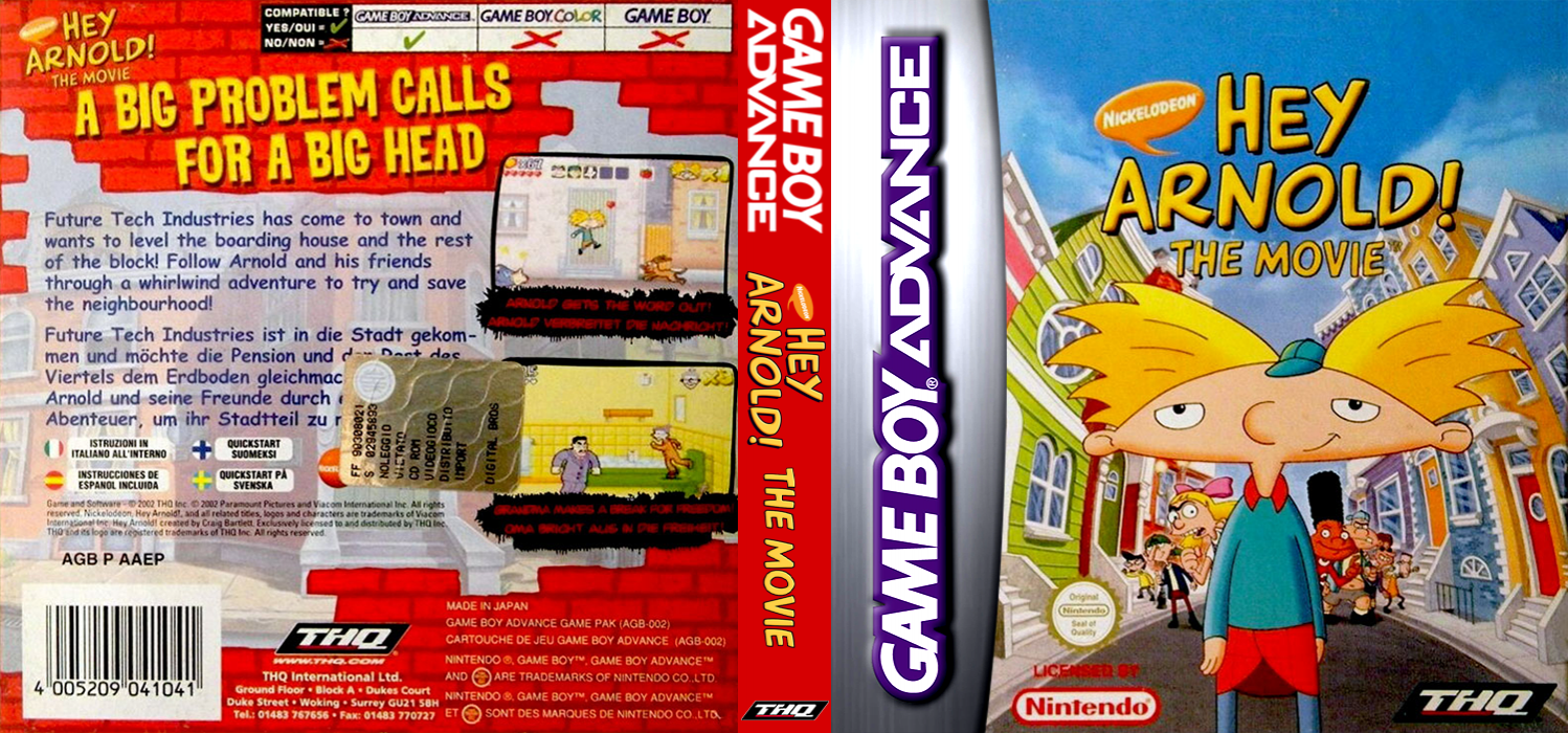 Hey Arnold ! The Movie — box-texture (EU)