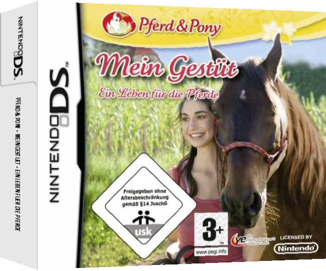 Pferd & Pony - Mein Gestuet - Ein Leben fuer die Pferde — box-3D (EU)