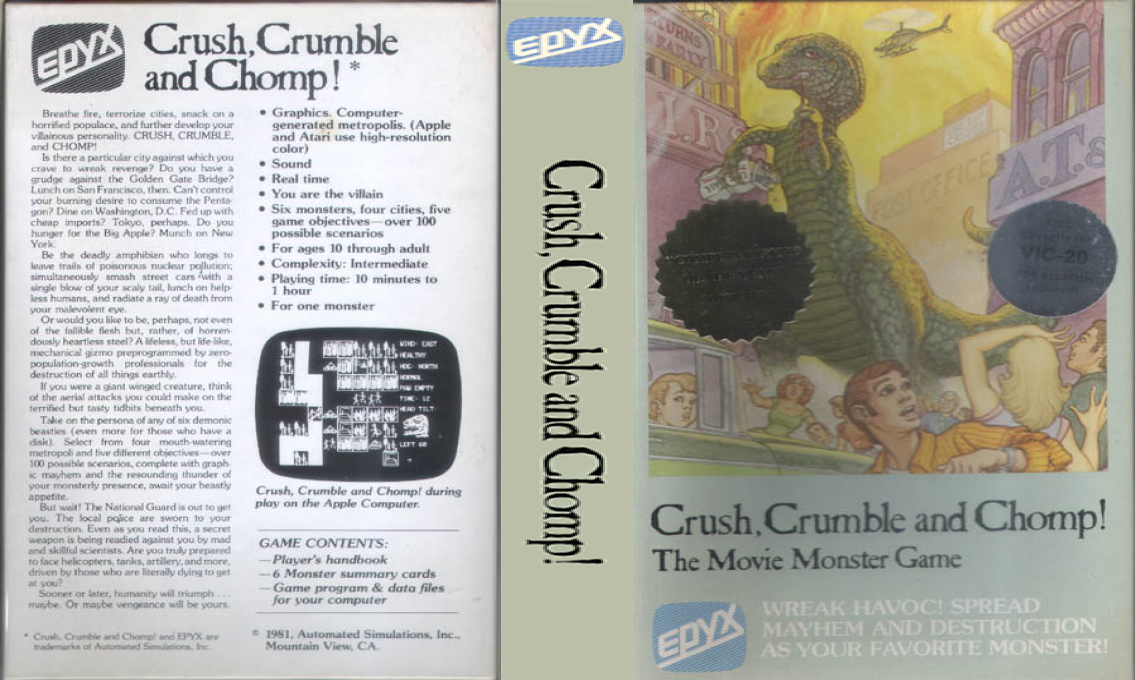 Crush, Crumble And Chomp! — box-texture (US)