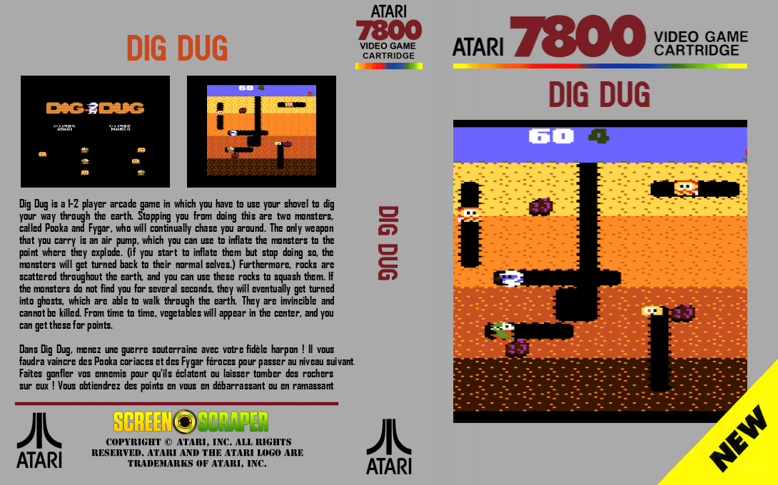 Dig Dug — box-texture (SS)