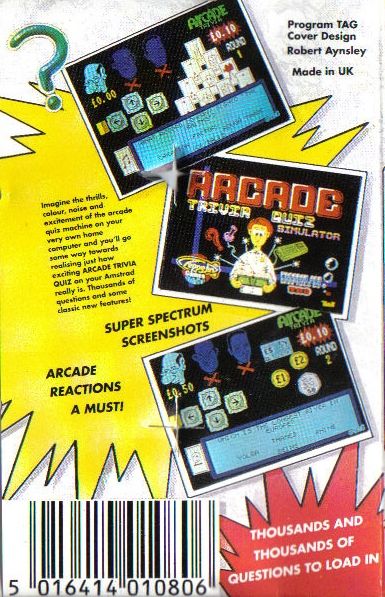 Arcade Trivia Quiz — box-2D-back (WOR)
