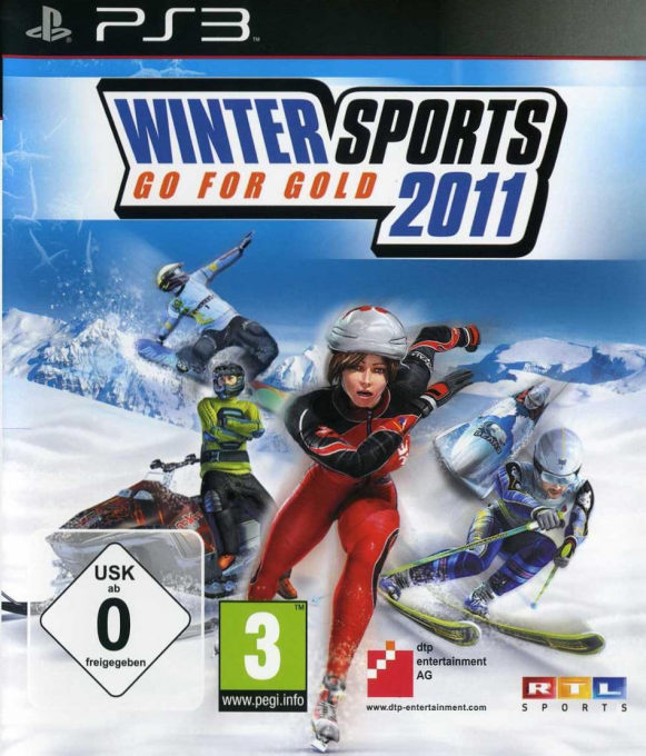 Winter Sports 2011 - Go for Gold — box-2D (DE)