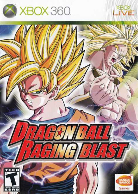 Dragon Ball - Raging Blast box art