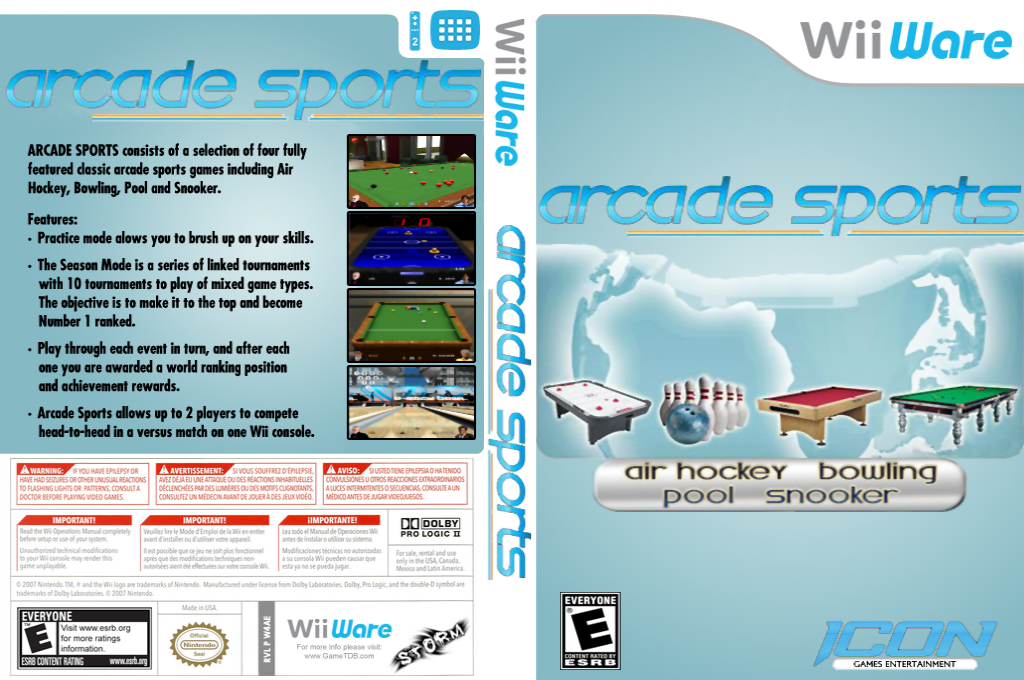 Arcade Sports — box-texture (US)
