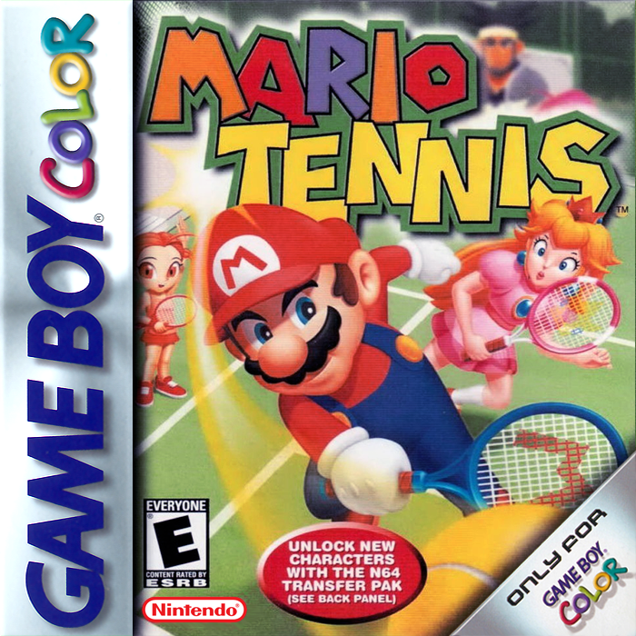 Mario Tennis GB box art