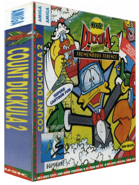 Count Duckula 2 Featuring Tremendous Terence — box-3D (CUS)