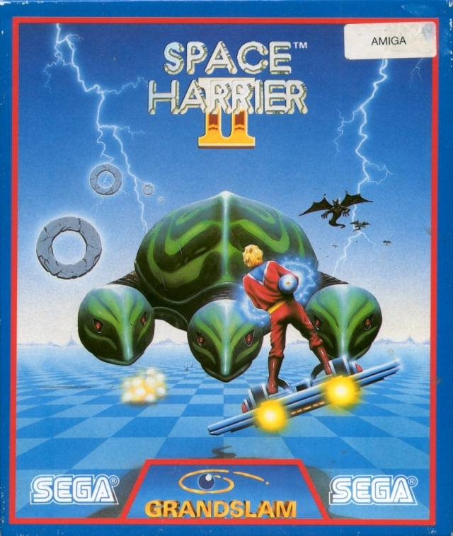 Space Harrier II box art