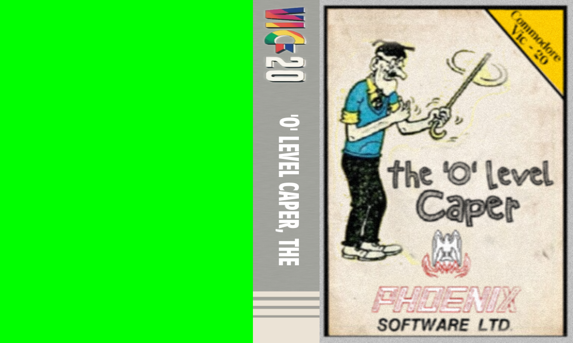 'o' Level Caper, The — box-texture (EU)
