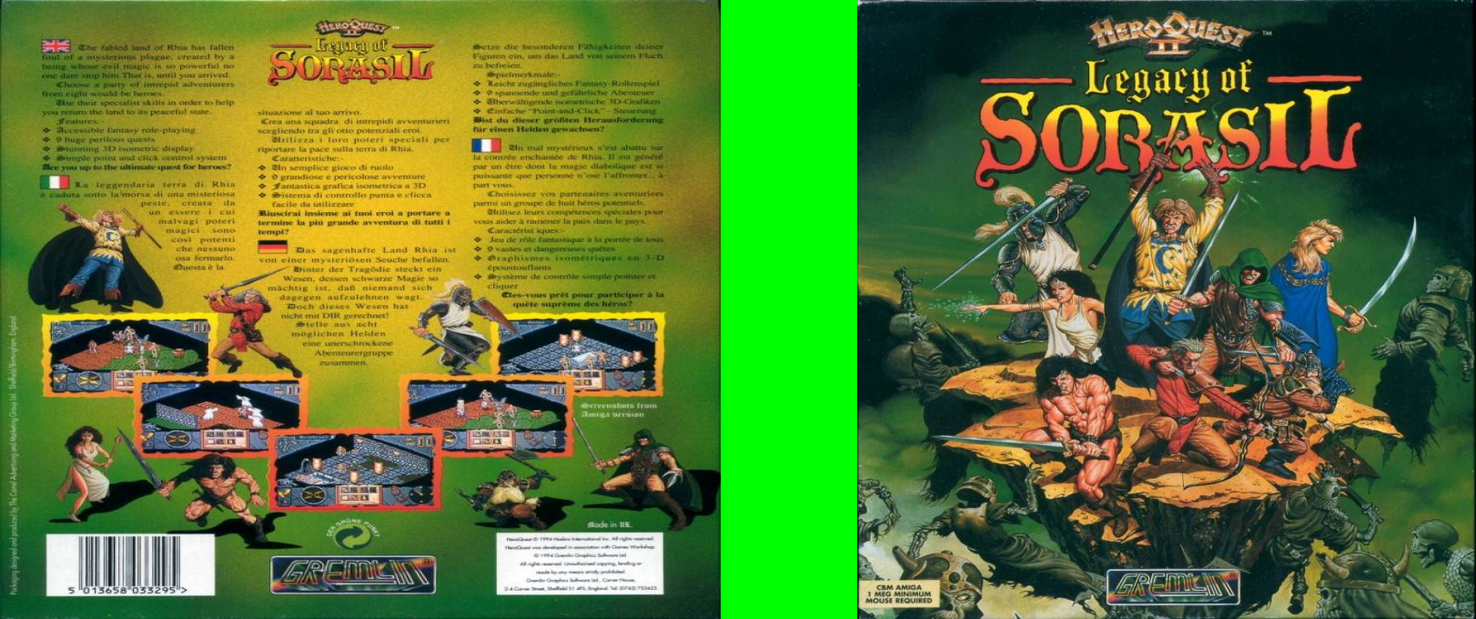 HeroQuest II - Legacy of Sorasil — box-texture (WOR)