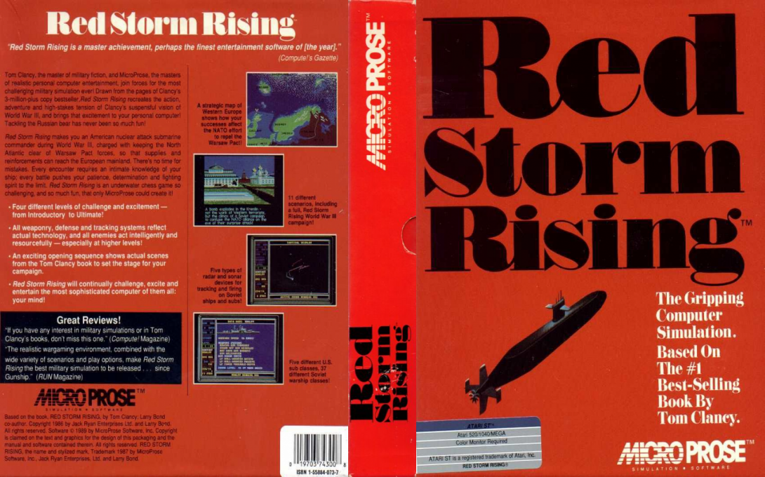 Red Storm Rising — box-texture (US)