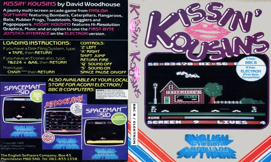 Kissin' Kousins — box-texture (EU)