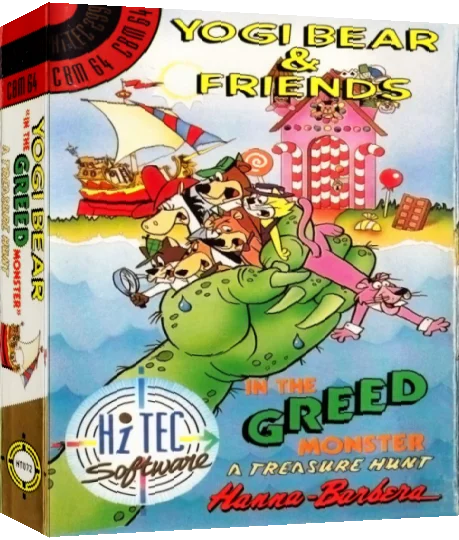 Yogi Bear & Friends in the Greed Monster — box-3D (EU)