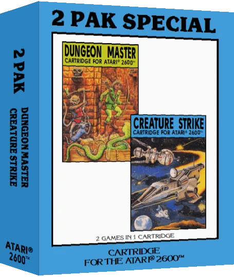 2 Pak Special - Dungeon Master - Creature Strike — box-3D (EU)