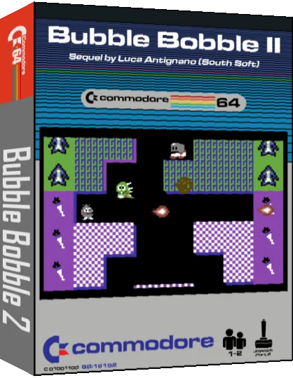 Bubble Bobble 2 — box-3D (CUS)