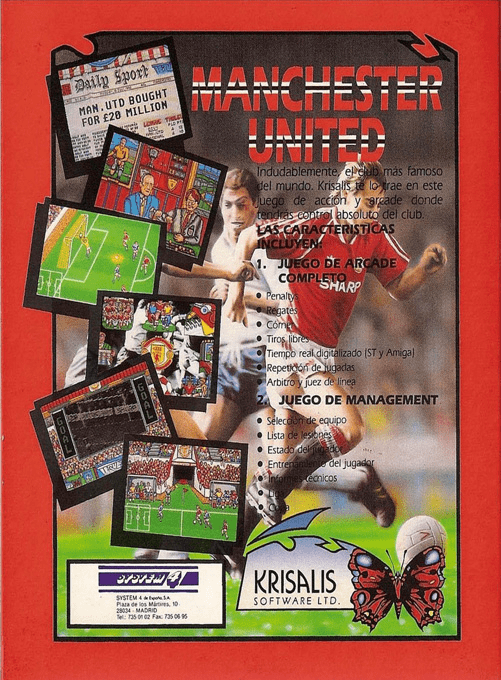 Manchester United — box-2D-back (SP)