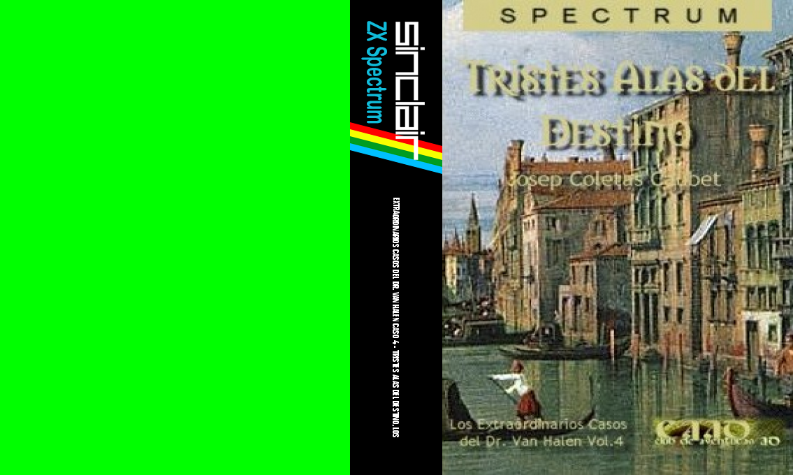 Extraordinarios Casos Del Dr. Van Halen Caso 4 - Tristes Alas Del Destino, Los — box-texture (WOR)