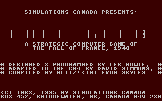 Fall Gelb : The France Campaign 1940 — sstitle (WOR)