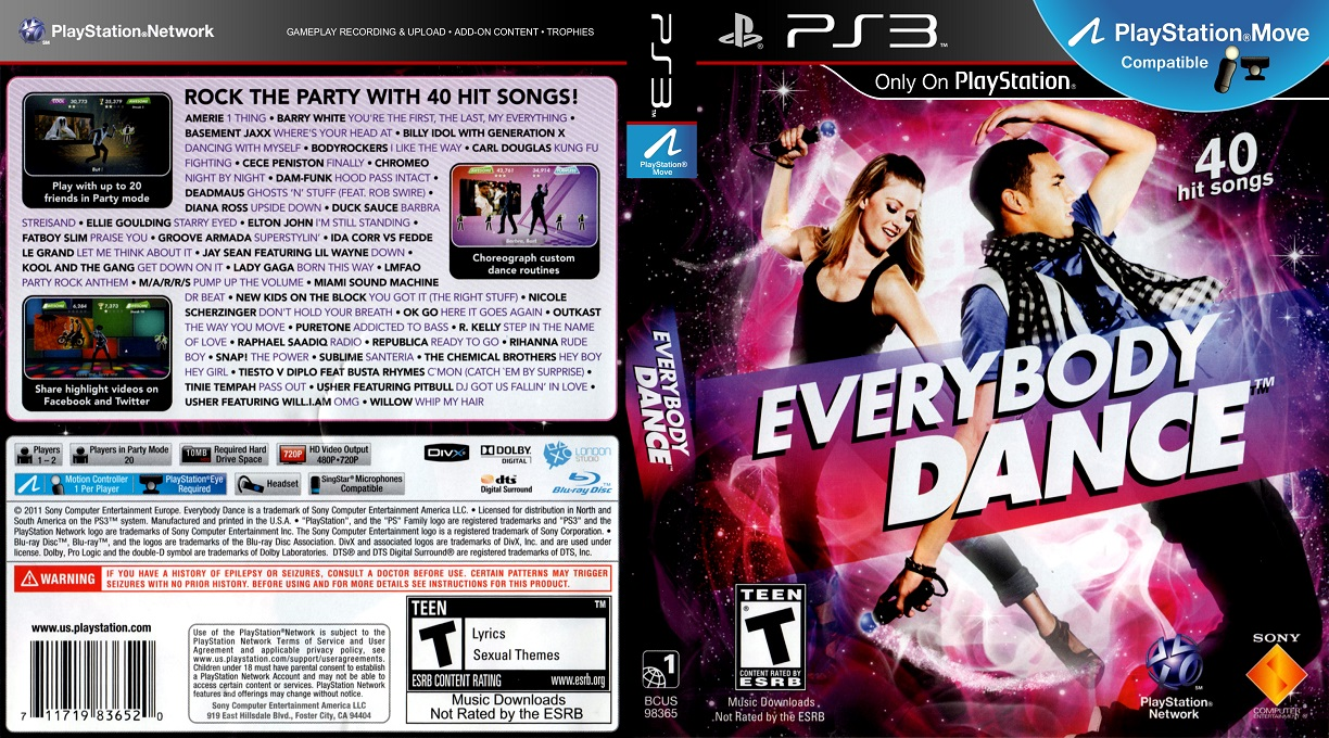 Everybody Dance — box-texture (US)