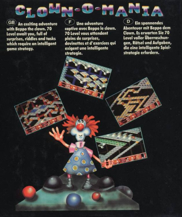 Clown-O-Mania — box-2D-back (WOR)