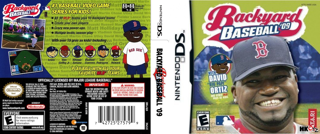 Backyard Baseball '09 — box-texture (US)