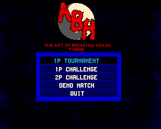 The Art of Breaking Heads — sstitle (WOR)