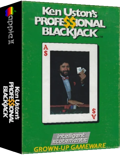 Ken Uston's Professional Blackjack — box-3D (US)