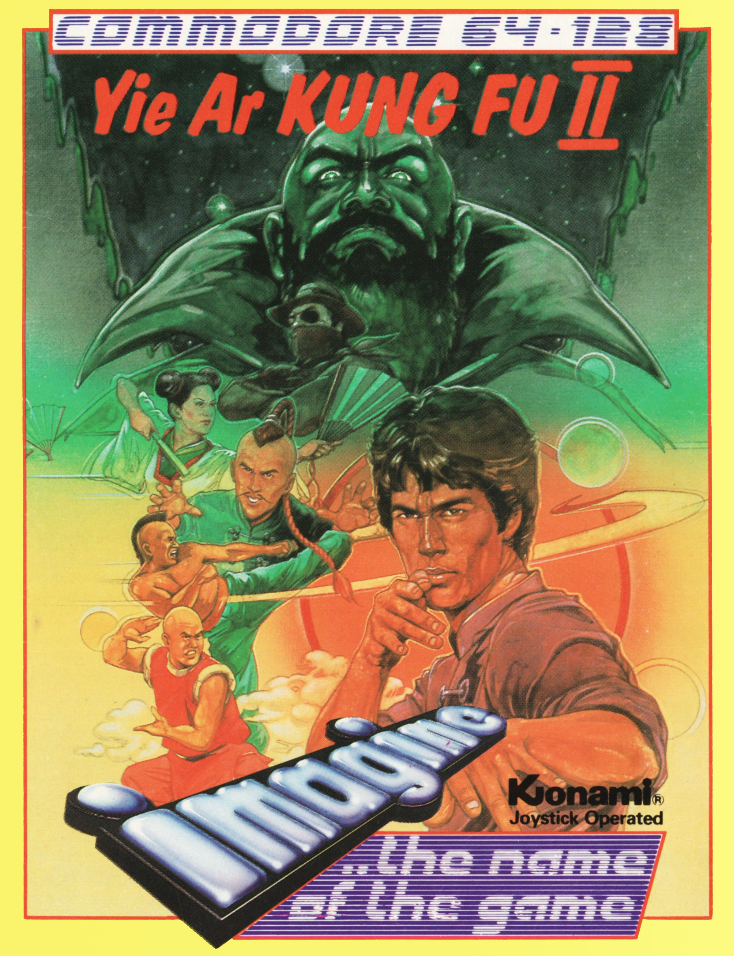 Yie Ar Kung-Fu 2 box art